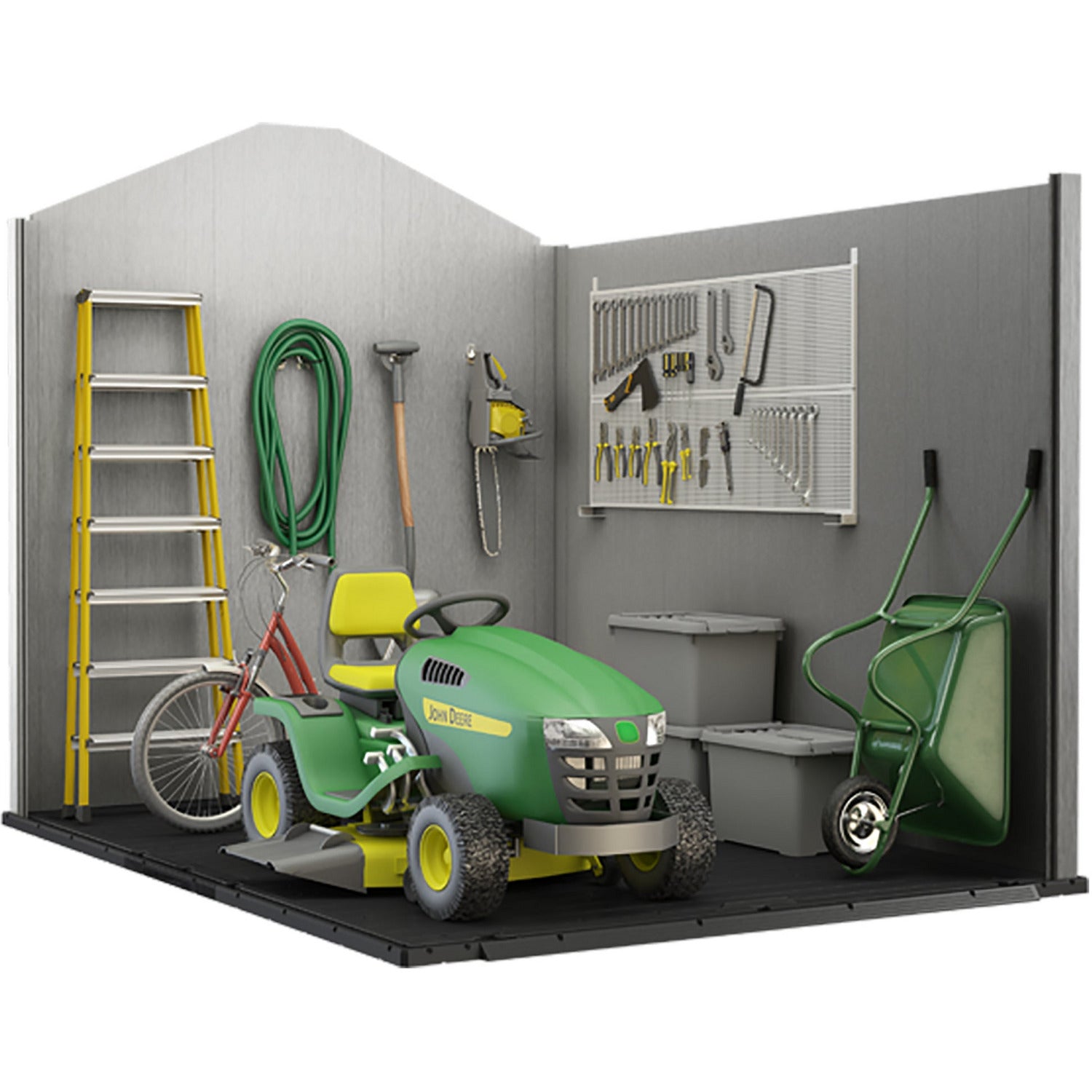 KETER - Casetta da giardino Oakland 759 - h242x287x230 cm